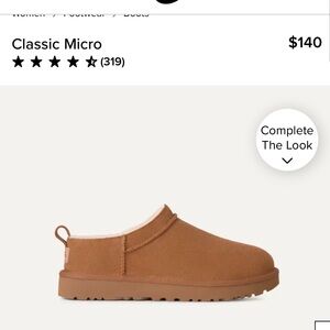 UGG Women's Classic Micro Slippers - Brown